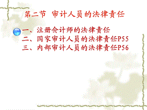 审计人员的法律责任.ppt