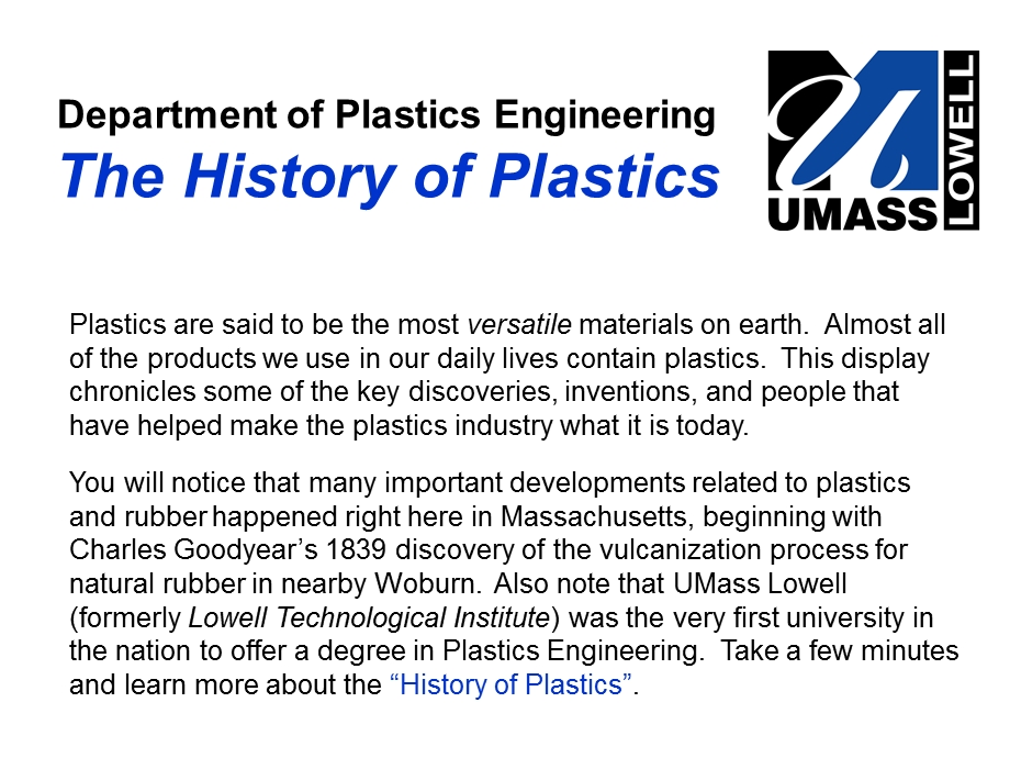 塑料的历史History-of-Plastics.ppt_第1页