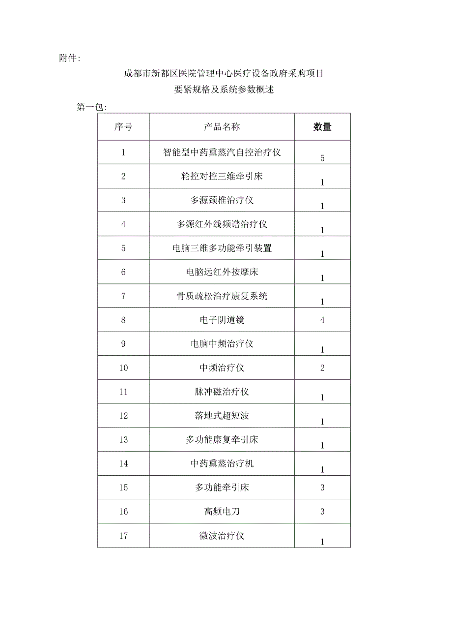 成都市新都区医院管理中心一批医疗设备采购项目征....docx_第2页