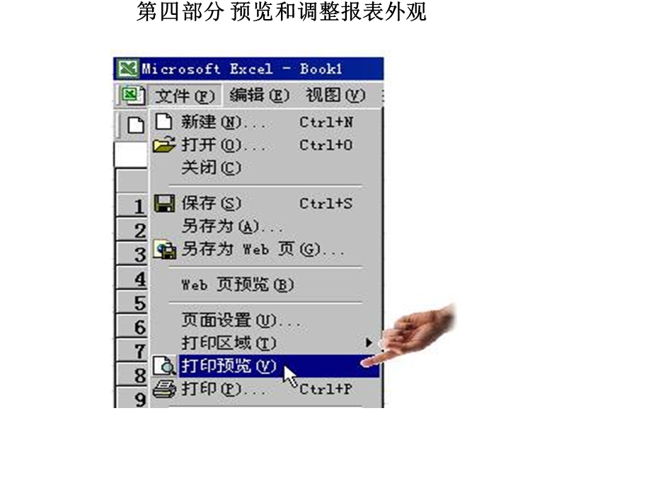 Excel2003电子表格处理软件上(基础部分)第四部分预.ppt_第2页