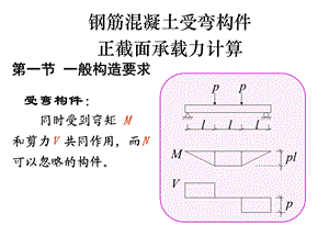 建筑结构与受力分析 之 正截面受弯构件.ppt