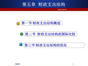 教学课件：第五章-财政支出结构.ppt