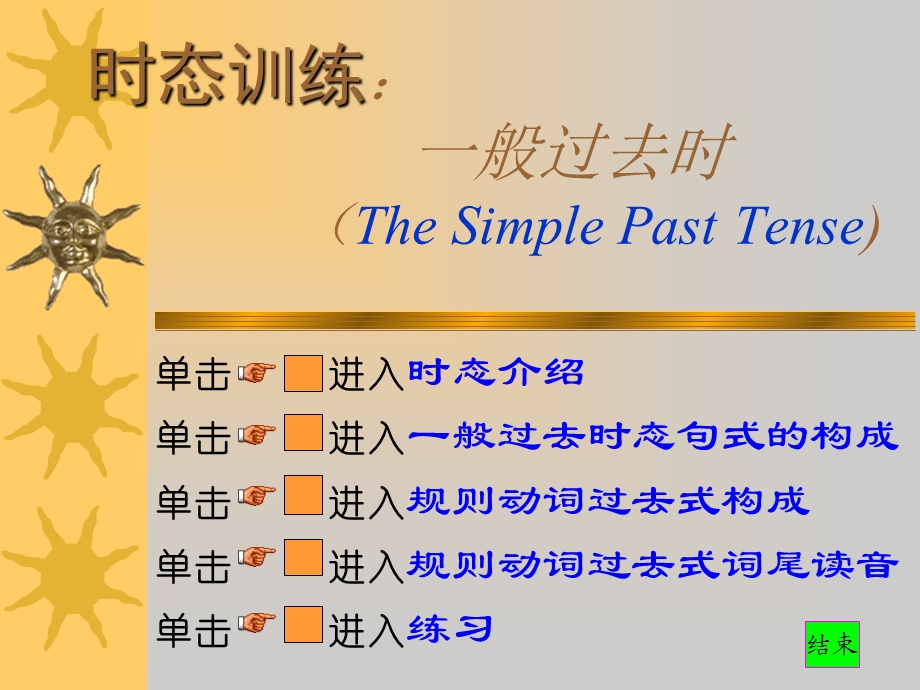 时态训练一般过去时TheSimplePa.ppt_第1页