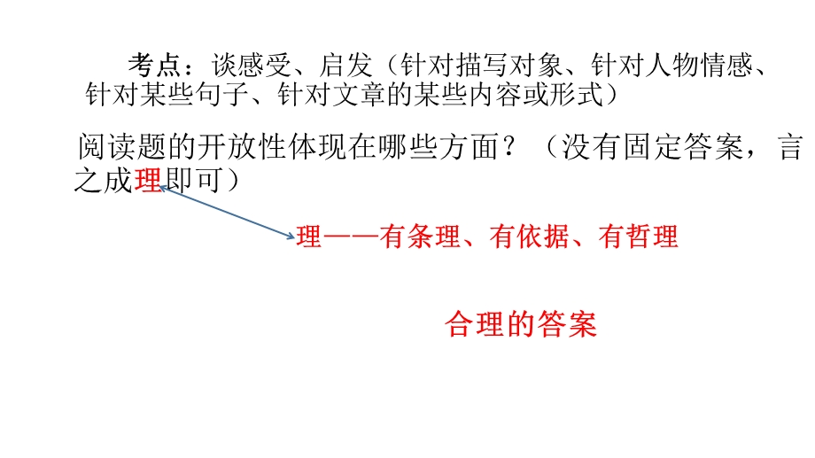 开放性阅读题答题技巧.ppt_第2页