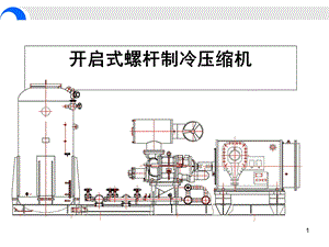 开启螺杆式制冷压缩机自制.ppt