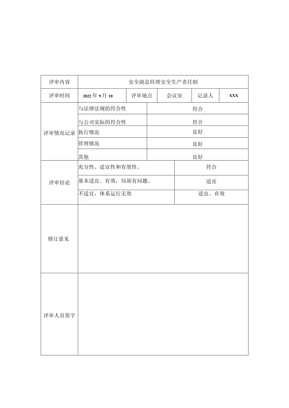 安全生产责任制适宜性评审表1.docx_第3页