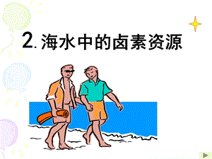 开发海水中的卤素资源.ppt