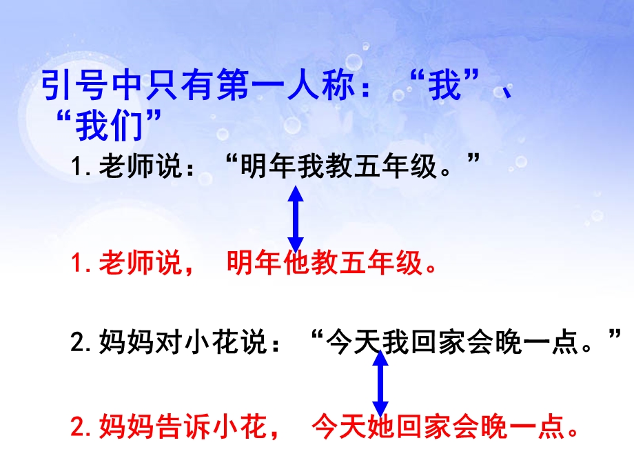 教学课件第三人称转述句课件.ppt_第3页