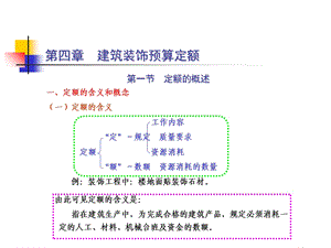 建筑装饰预算定额.ppt