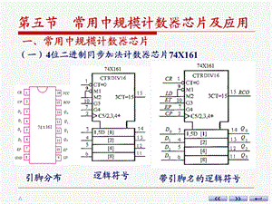 数字电子技术第五章时序逻辑电路5计数器芯.ppt