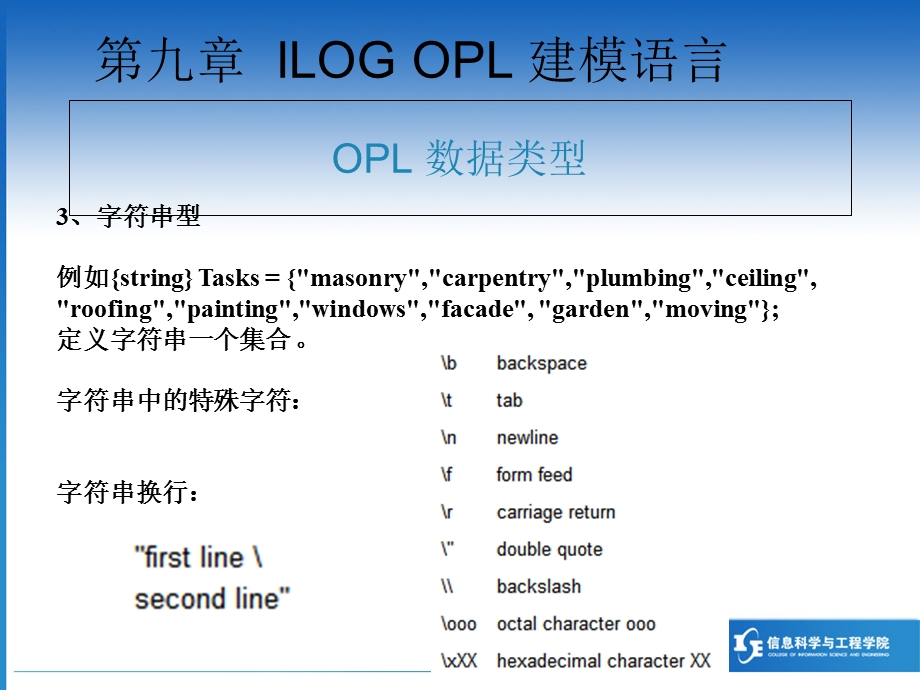 教学课件：第九章-ILOG-OPL-建模语言.ppt_第3页