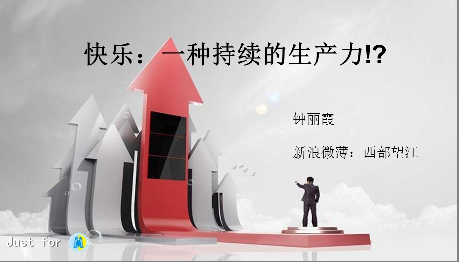 快乐是一种持续的生产力.ppt_第1页