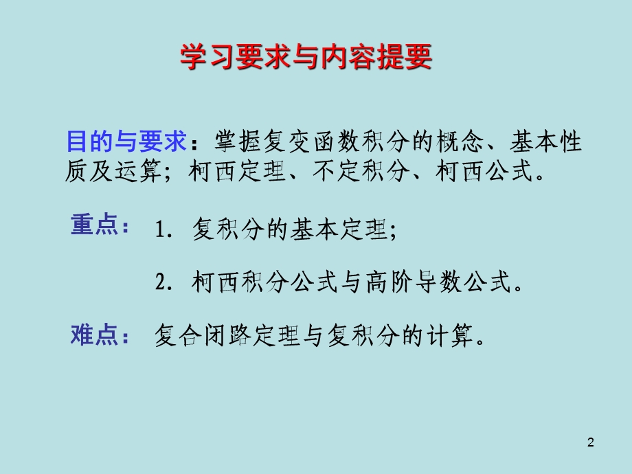 数学物理方法2复变函数的积分.ppt_第2页