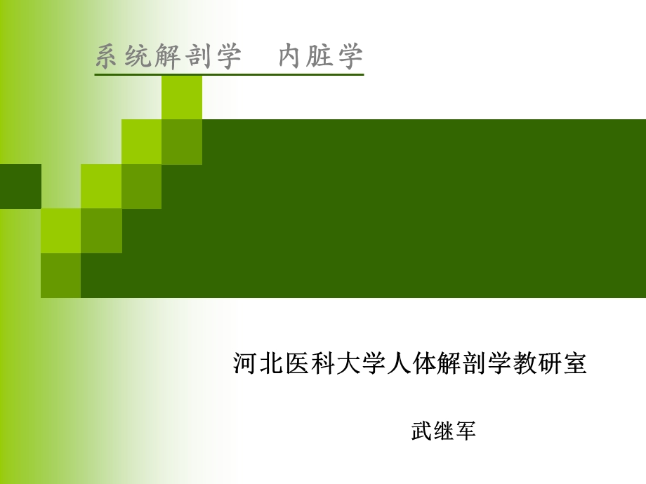 教学课件：第二章-消化系统.ppt_第1页