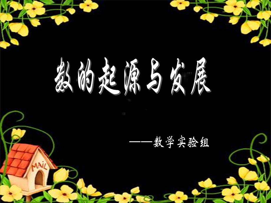 数的起源与发展.ppt_第1页