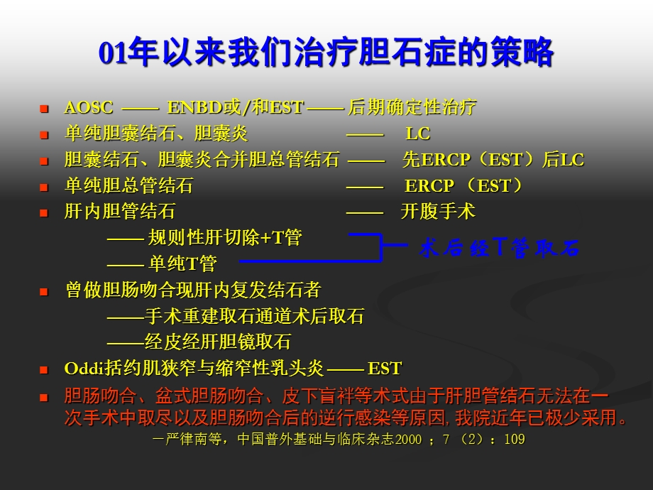 术后胆道镜取石在肝内胆管结石治疗中的作用反思.ppt_第3页