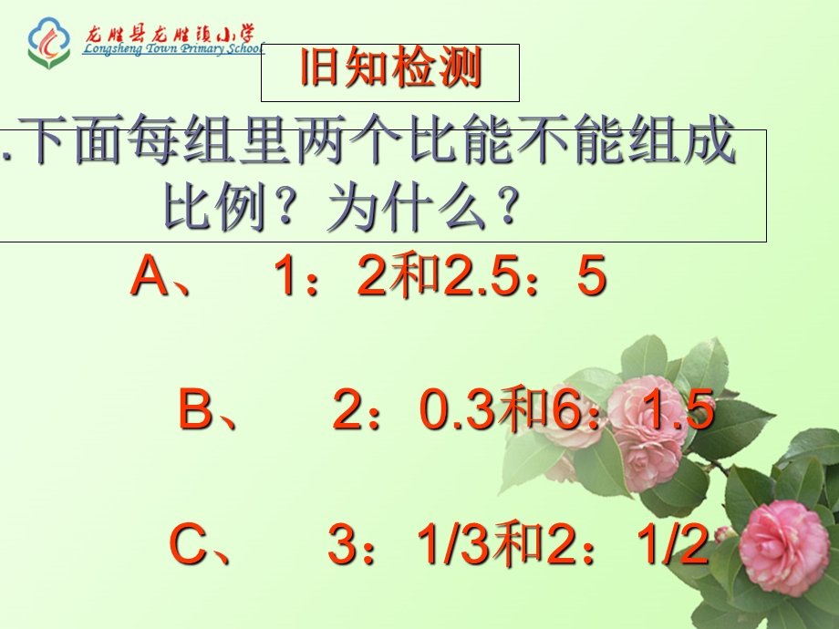 数学下册《比例的整理和复习》PPT课件(人教版).ppt_第3页