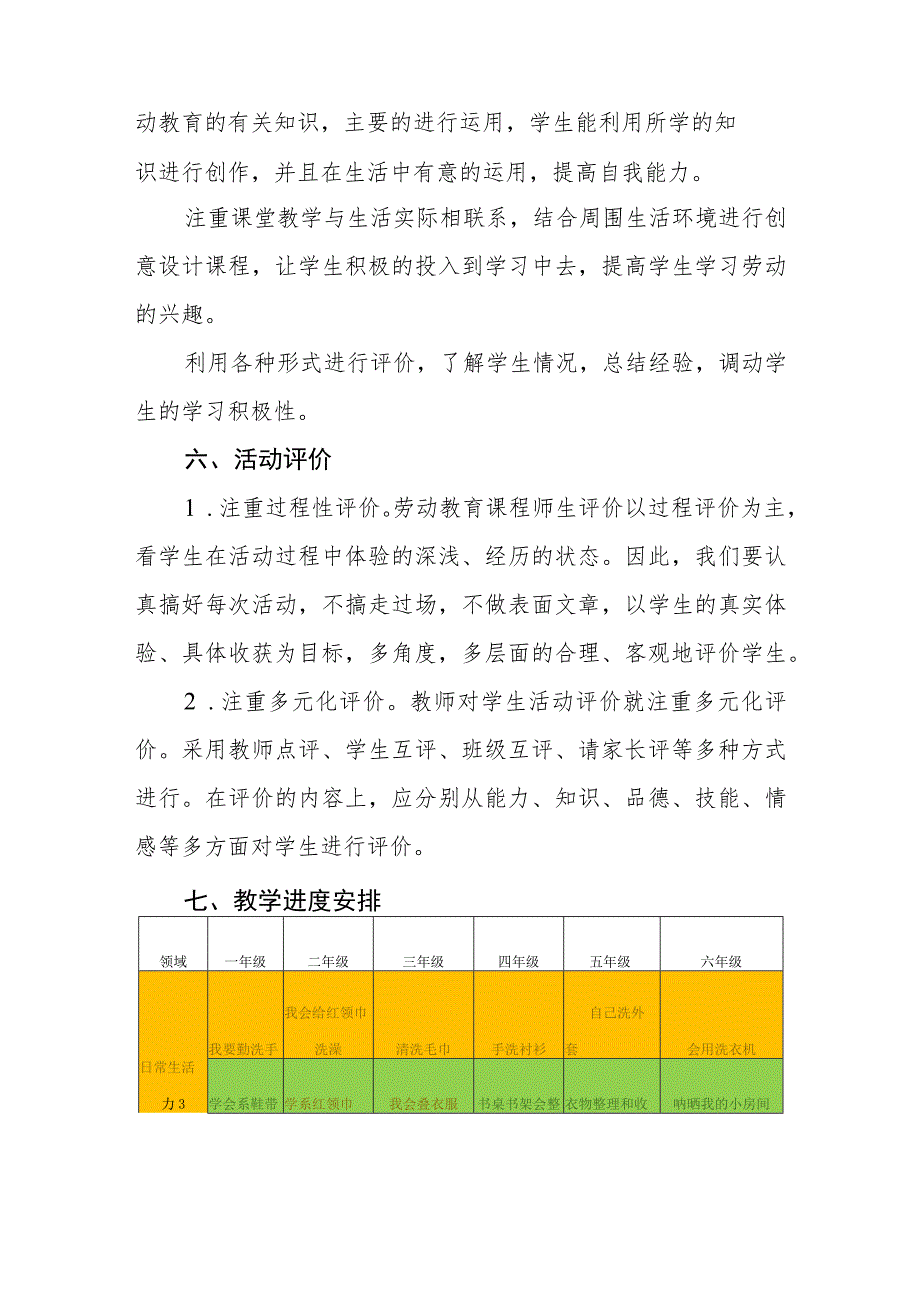 小学2023年劳动教育教学计划.docx_第3页