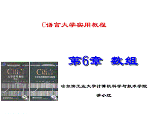 数组C语言大学实用教程课件.ppt