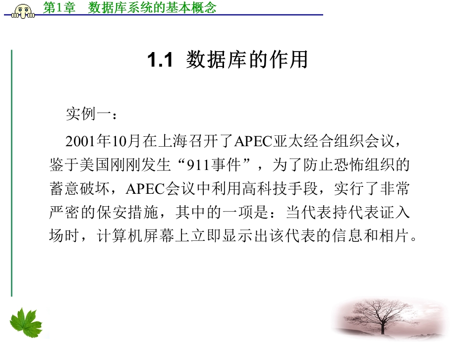 数据库技术及应用课件第1章数据库系统的基本概念.ppt_第2页