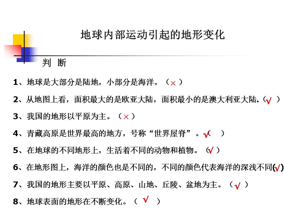 教科版科学五上地球内部运动引起的地形变化.ppt_第3页