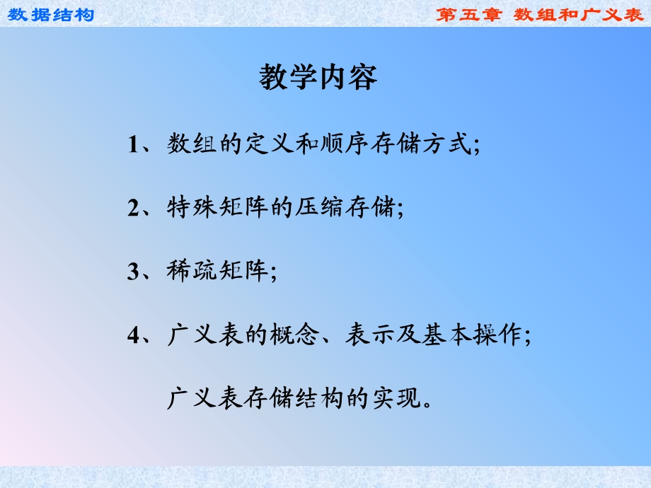 数据结构C语言版第5章数组和广义表.ppt_第2页