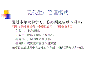 现代生产管理模式.ppt