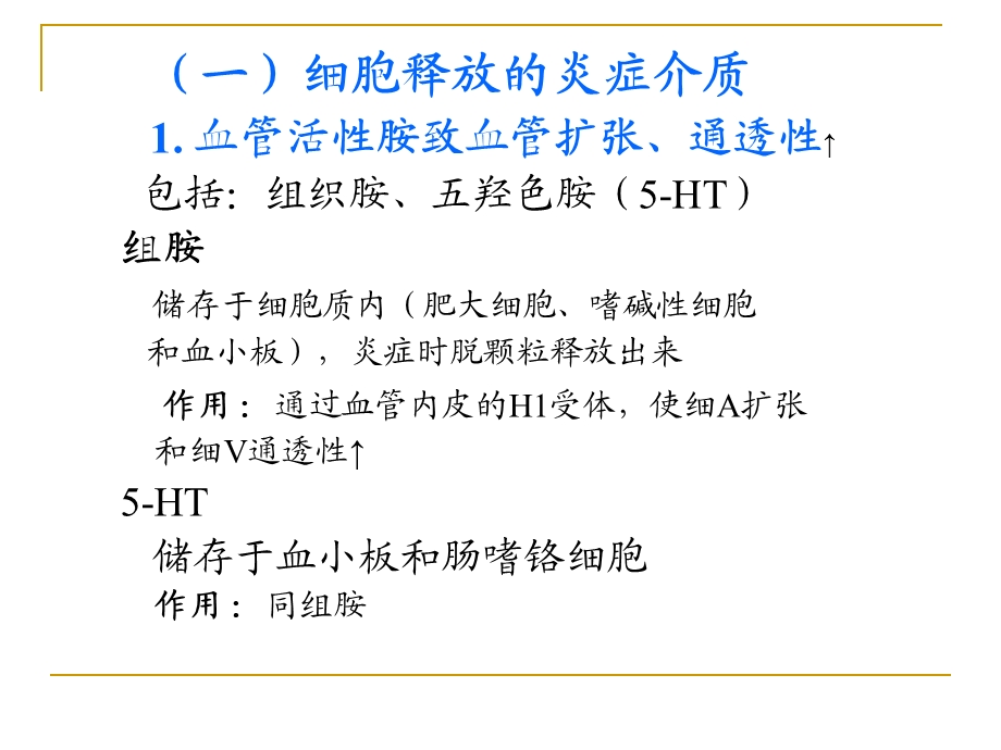 徐曼 病理学精品教学课件：五、炎症介质.ppt_第2页