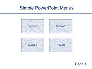 简单菜单模板-PPT模板工具.ppt