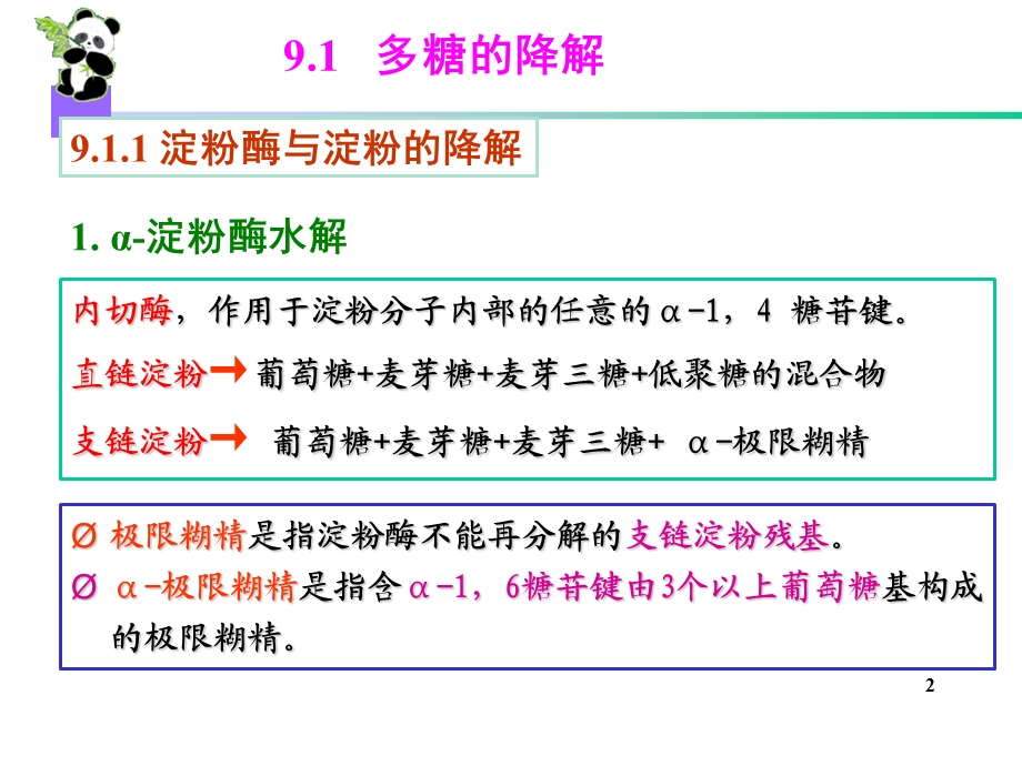 生物化学简明教程第四版09糖代谢.ppt_第2页