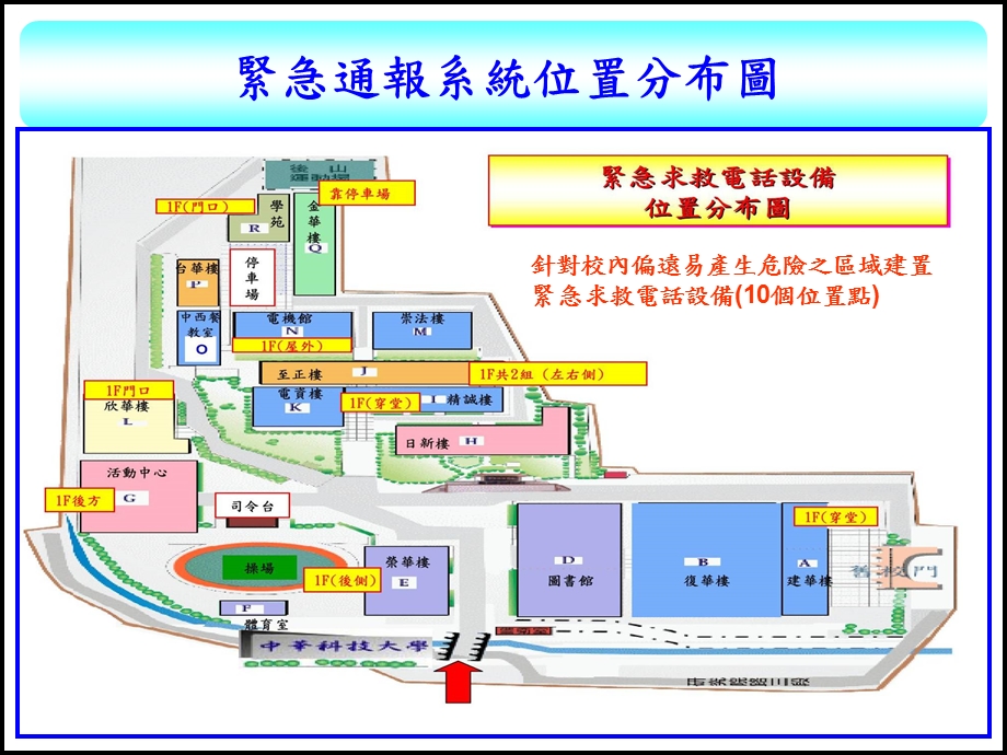 紧急通报系统位置分布.ppt_第1页