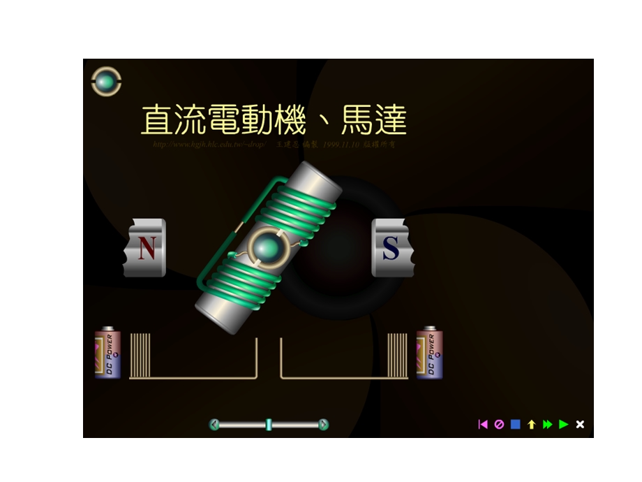 物理安装直流电动机模型.ppt_第2页