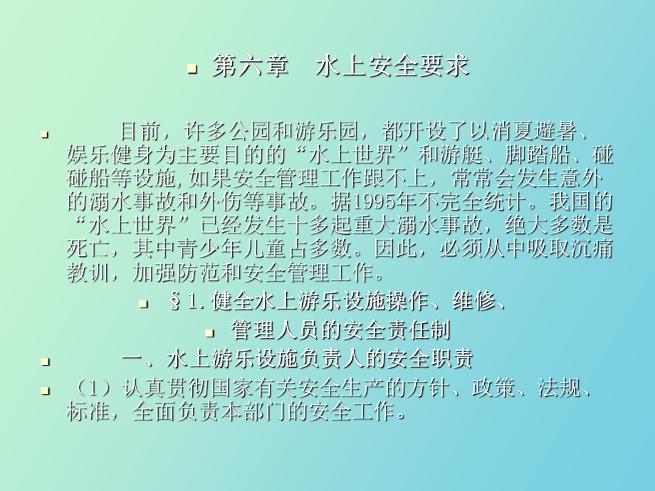 水上安全要求.ppt_第1页