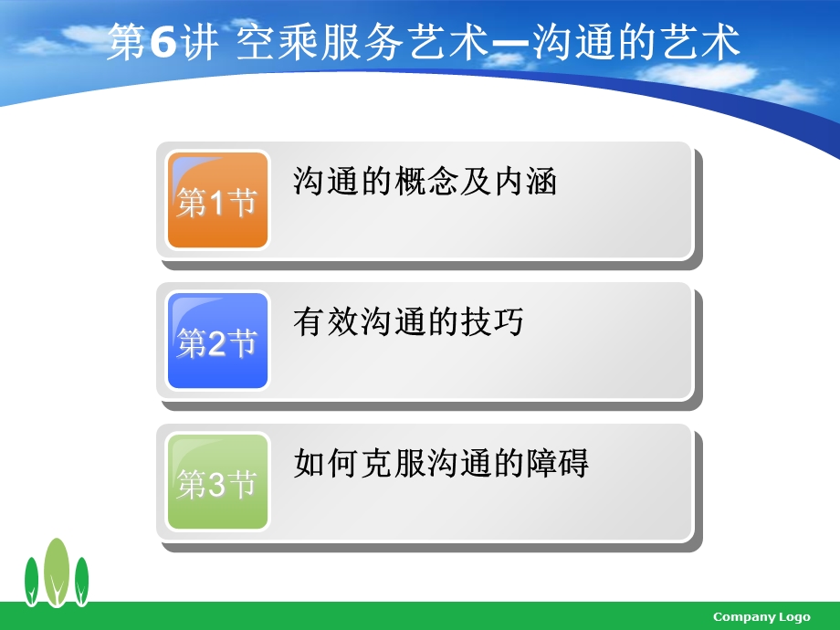 空乘服务空乘服务艺术沟通的艺术.ppt_第1页