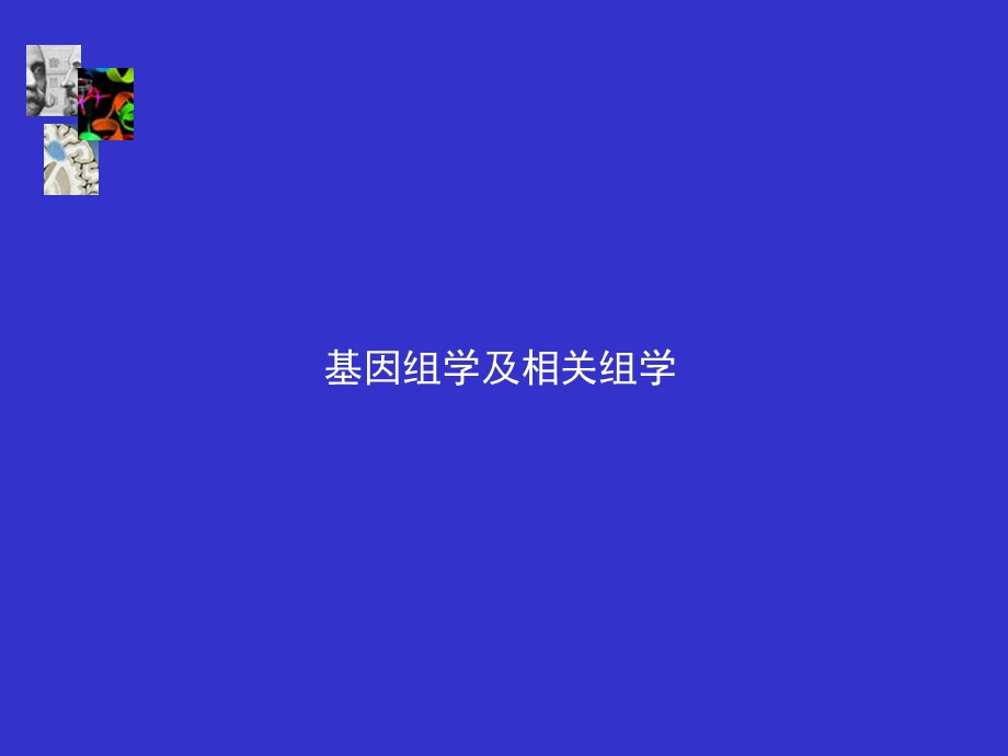 组学研究(分子生物).ppt_第1页