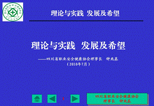 理论与实践发展及希望.ppt