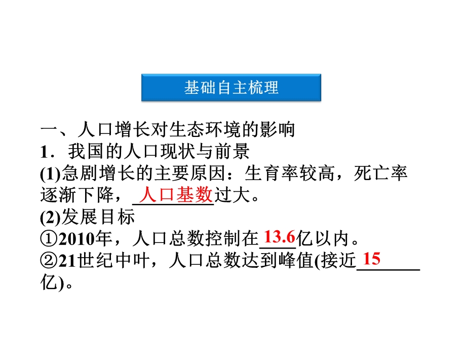 生物人口增长对生态环境的影响.ppt_第3页