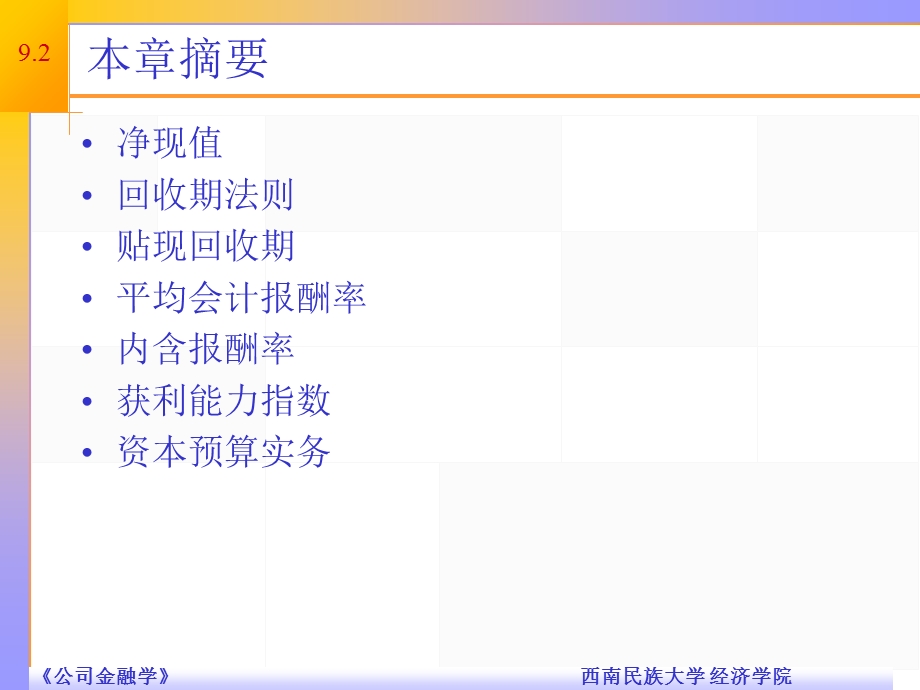 精品课程PPT公司金融导论第九章.ppt_第3页