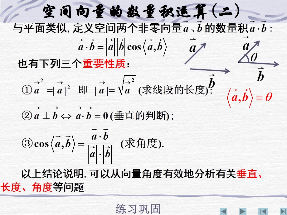 空间向量的数量积运算二.ppt_第2页