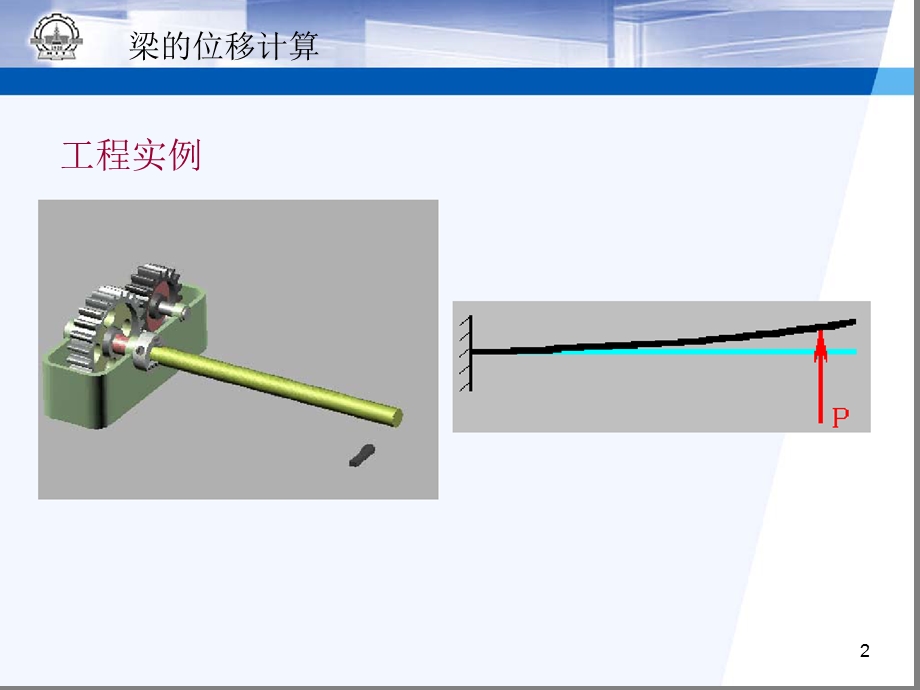 理论力学11梁的位移计算.ppt_第2页