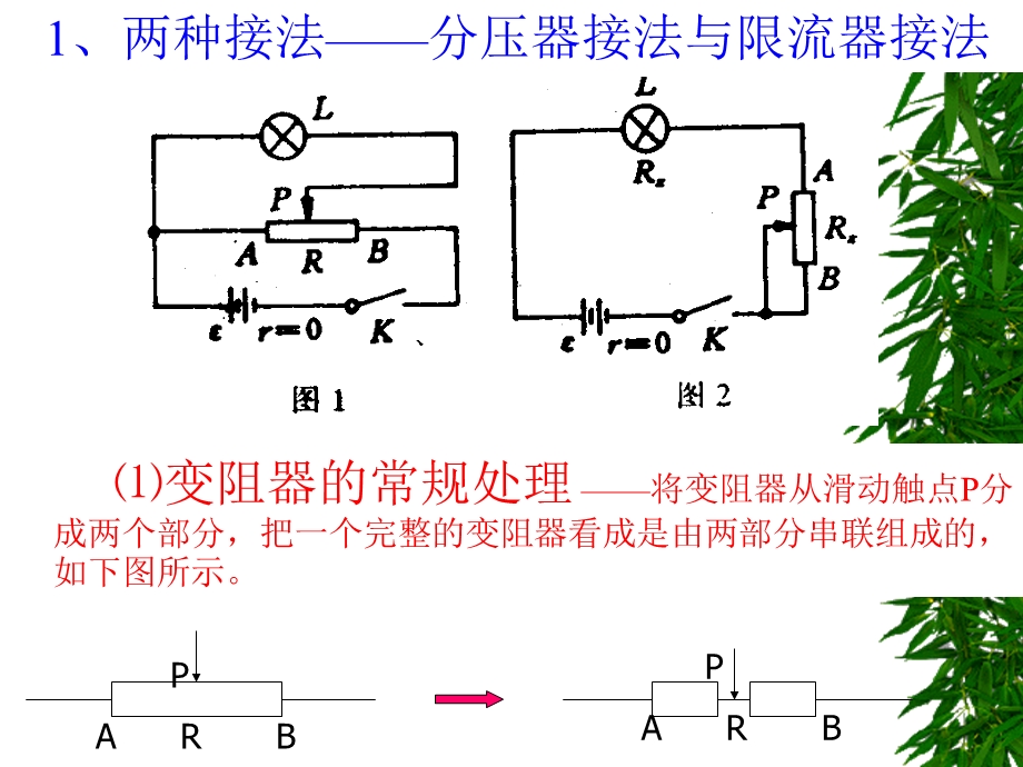 滑动变阻器两种接法的比较和选择.ppt_第2页