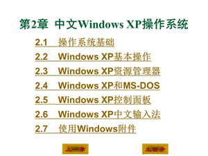 第2章中文WindowsXP操作系统.ppt