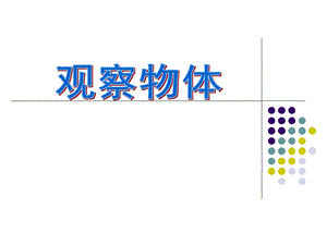 苏教版四上观察物体第二课时.ppt