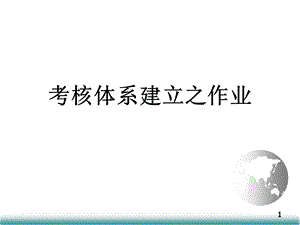 考核体系之建立作业.ppt