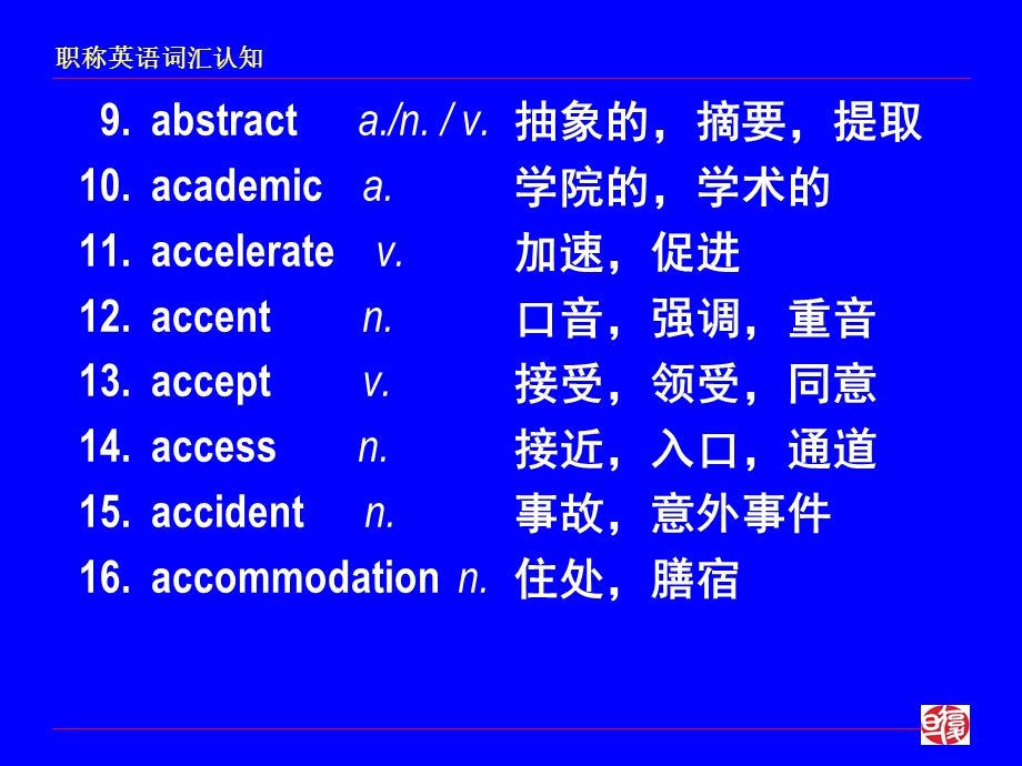 职称英语词汇认知 (2).ppt_第3页