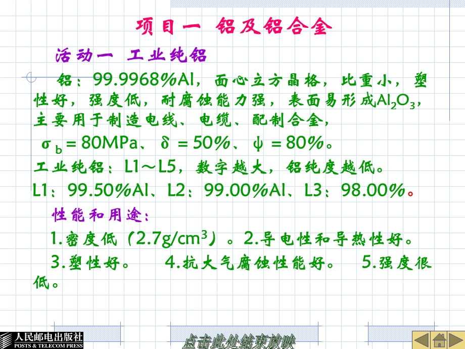 金属工艺学项目教学模块七有色金属.ppt_第2页