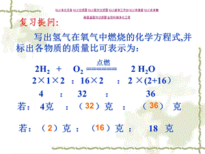 课题三利用化学方程式的简单计算.ppt