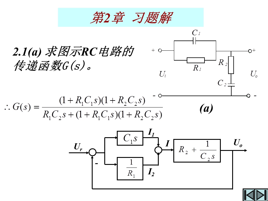 重大电气自动控制理论课后答案.ppt_第1页