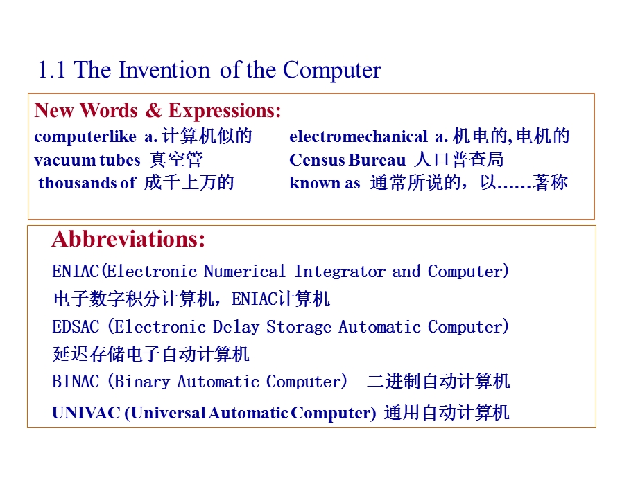 计算机专业英语单词及翻译等技巧.ppt_第1页