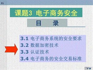 课题3电子商务安全-认证技术应用.ppt